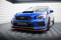 Subaru WRX STI Mk1 Facelift 2017-2021 Frontsplitter / Frontläpp V.2 Maxton Design